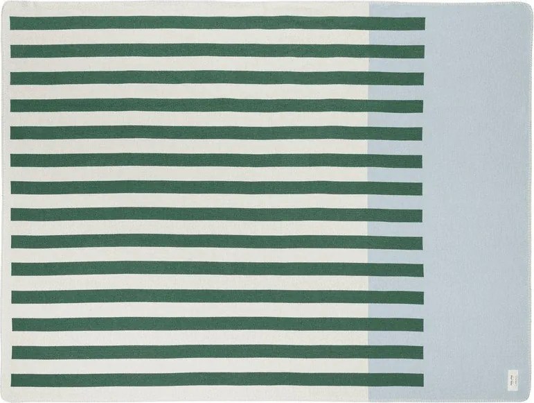 Zielony koc 160x200 cm Onu – noo.ma