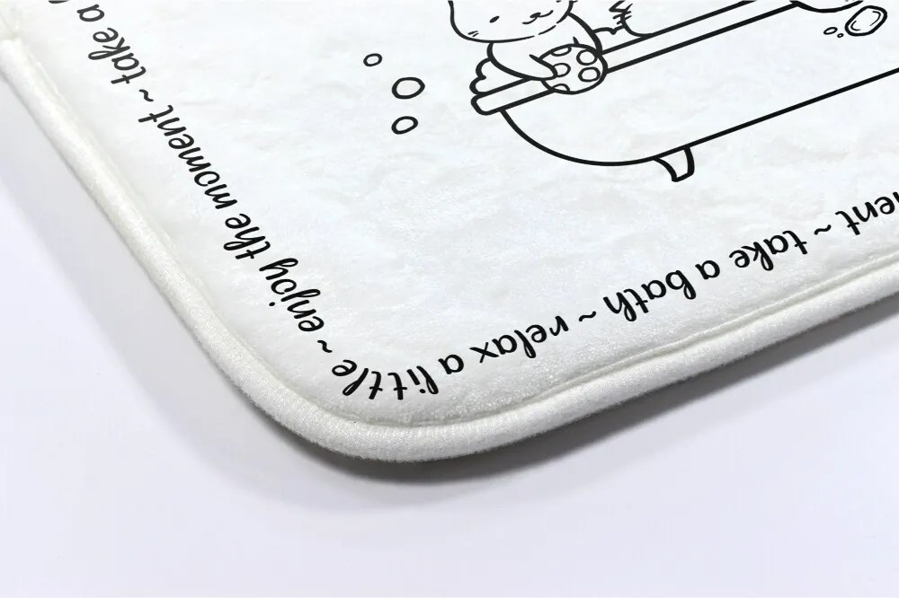 Dywanik łazienkowy antypoślizgowy Dywanik łazienkowy antypoślizgowy Kotki Wanna Kąpiel