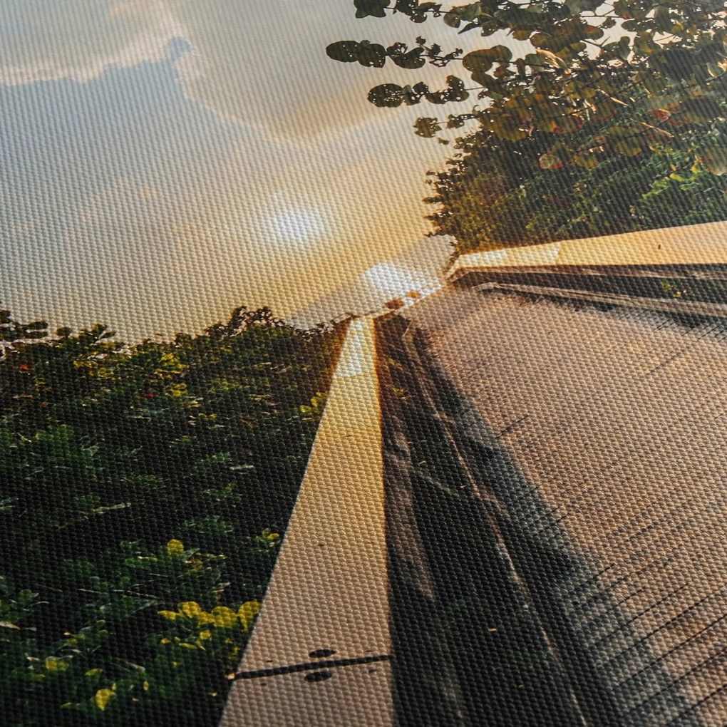 Obraz - droga do słońca (125x70 cm)