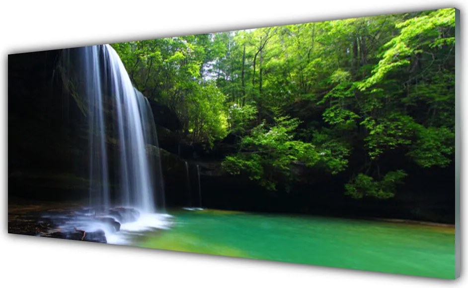 Panel Szklany Jezioro pod Leśną Kaskadą