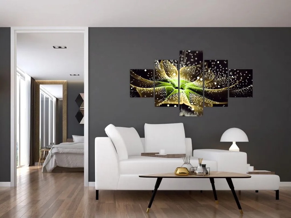 Obraz - Szczegół kwiatu (125x70 cm)