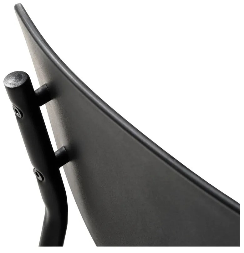Czarne krzesła zestaw 2 szt. Kirkland – Unique Furniture