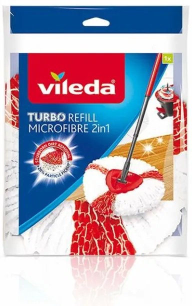 Vileda TURBO 2w1 Nakładka wymienna do mopa Turbo i Easy Wring & Clean