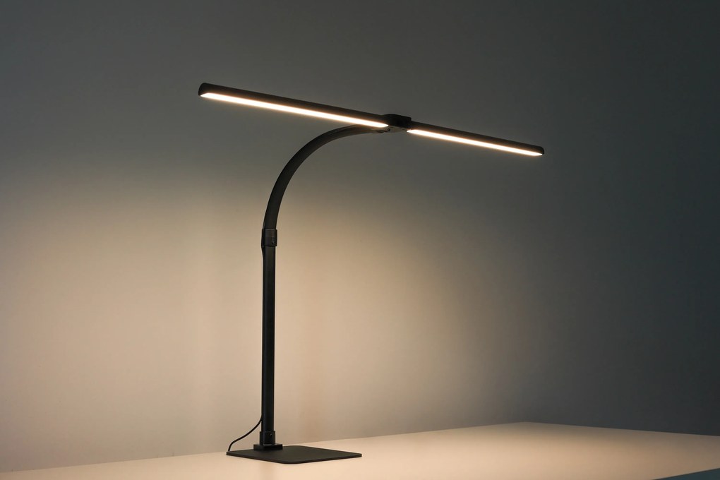 Lampa LED na biurko ALVARO, podstawa, pilot zdalnego sterowania
