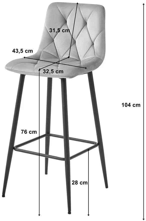 Pikowany hoker beżowy do wyspy F6-P26