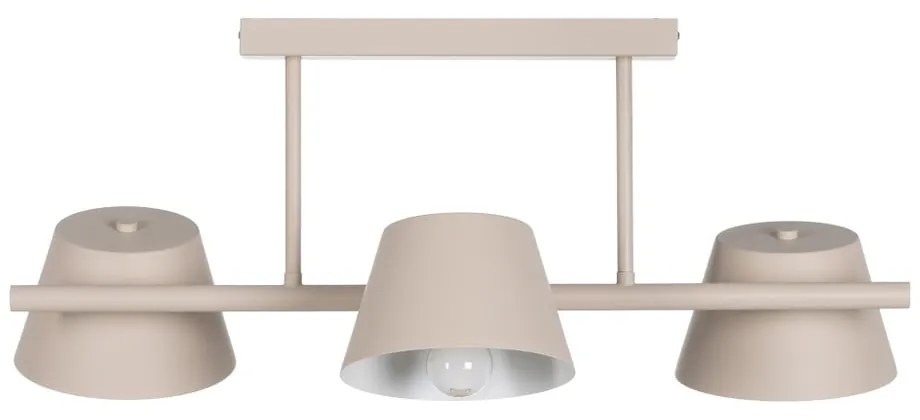 Kremowa lampa sufitowa 38x62,5 cm Simplico – Ixia