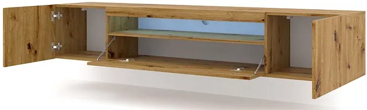 Szafka Pod Tv Stojąca Lub Ścienna Dąb Artisan Darma 4X
