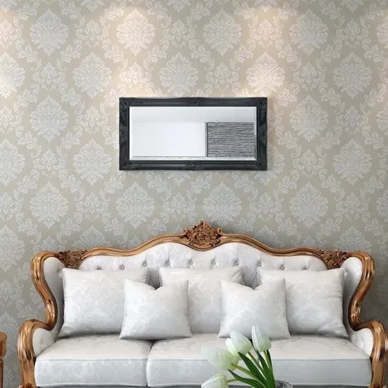 Eleganckie wiszące lustro w ramie w stylu boho N9-E65