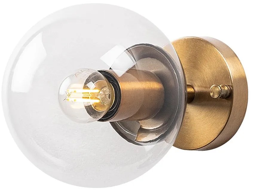 Kinkiet w kolorze mosiądzu ø 15 cm Atmaca – Opviq lights