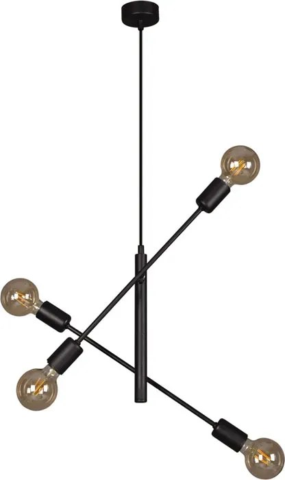 Industrialna lampa wisząca ruchoma - 6X S137 E1-L62