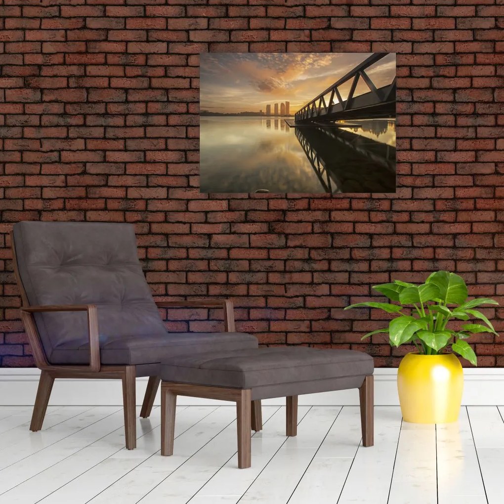 Obraz molo (70x50 cm)