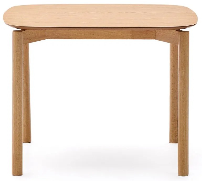 Stół w dekorze jesionu 100x100 cm Indara – Kave Home