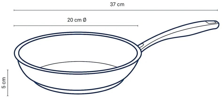 Patelnia do smażenia ze stali nierdzewnej Kela Flavoria, ø 20 cm