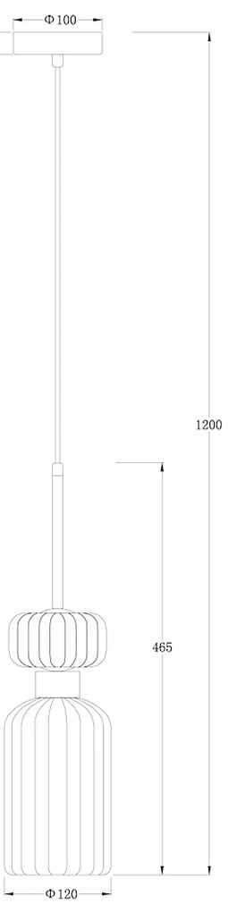 Lampa wisząca MOLLY PINK 1xE14