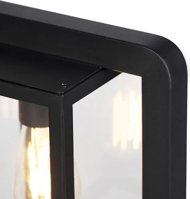 Nowoczesna lampa podłogowa zewnętrzna czarna - Rotterdam Balanco