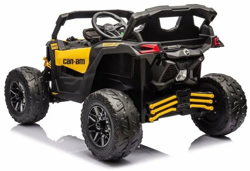 Baby Mix Elektryczny samochód dla dzieci Buggy Hornet, żółty
