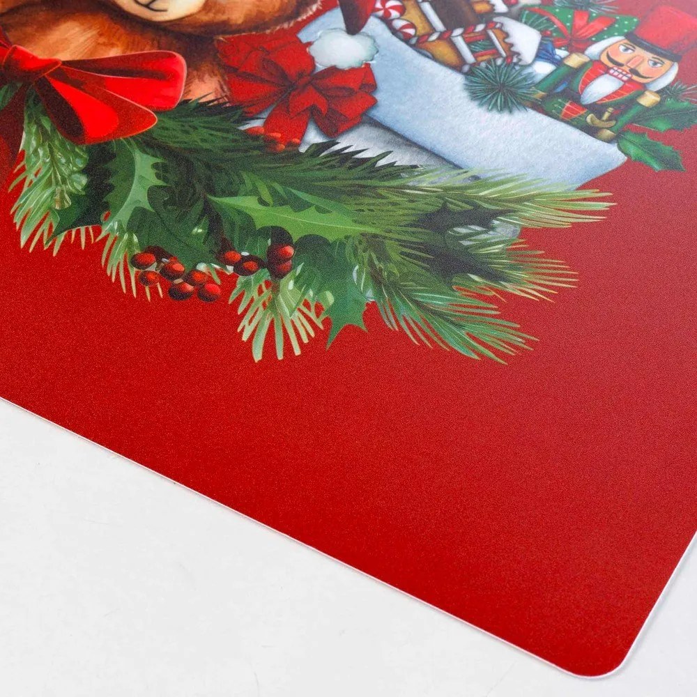 Plastikowa mata stołowa ze świątecznym motywem 28,5x44 cm Cadocha – douceur d'intérieur