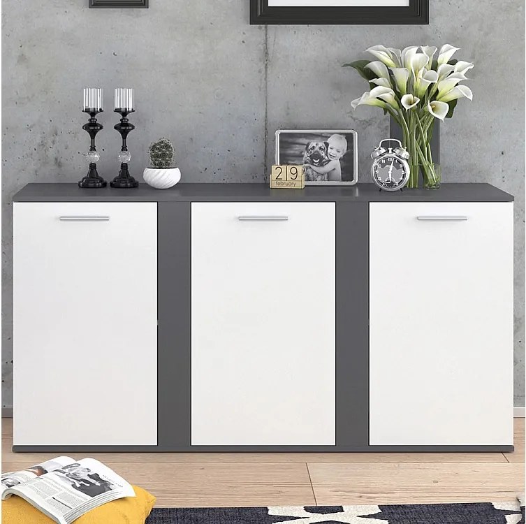 Kredens antracyt 40x155x80 novelli