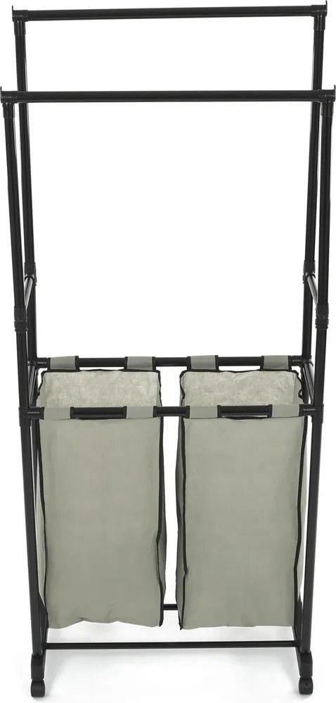 Stojak z miejscem do przechowywania GD-176 BK, plastik, czarny