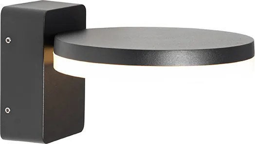 Nowoczesna lampa ścienna zewnętrzna czarna w tym LED IP54 - Esmee