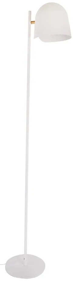 Biała lampa stojąca SULION Paris, wys. 150 cm