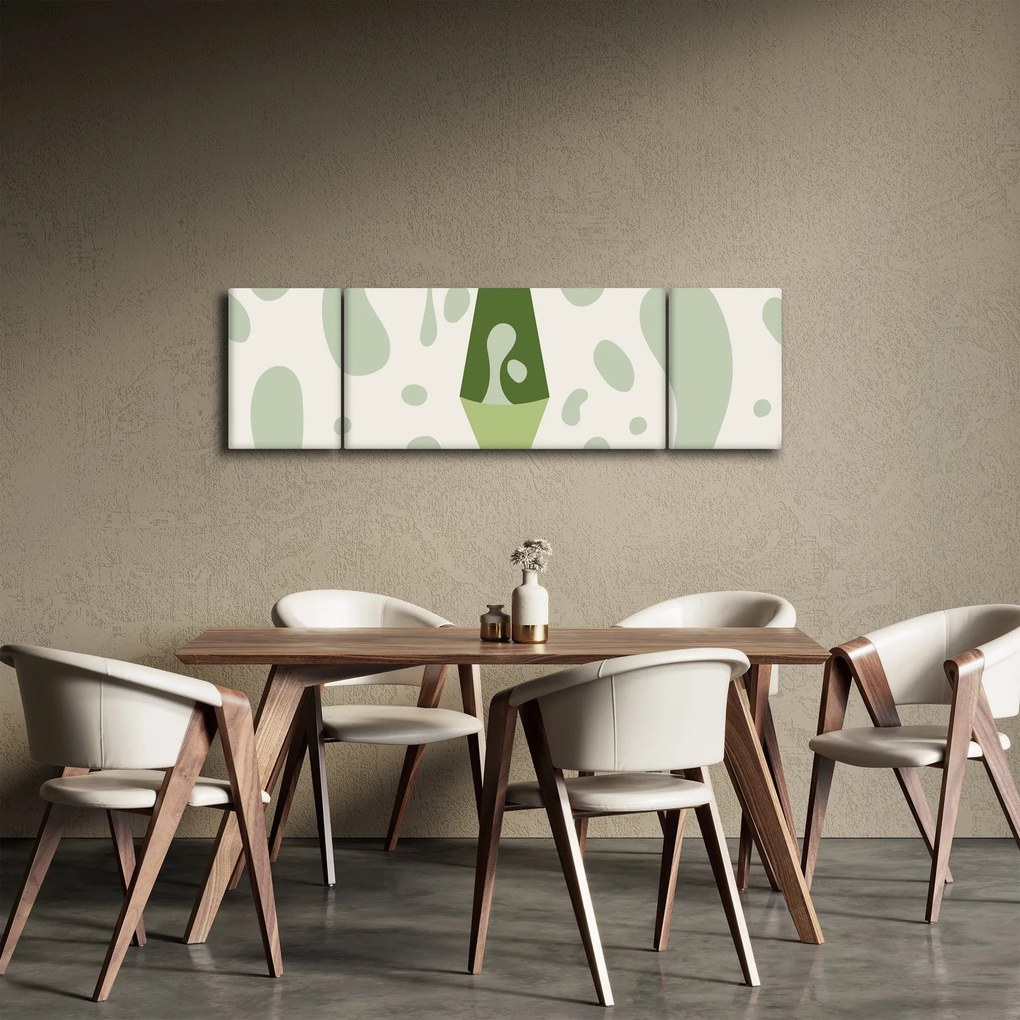 Obraz - Hipisi, lampa lawowa (170x50 cm)