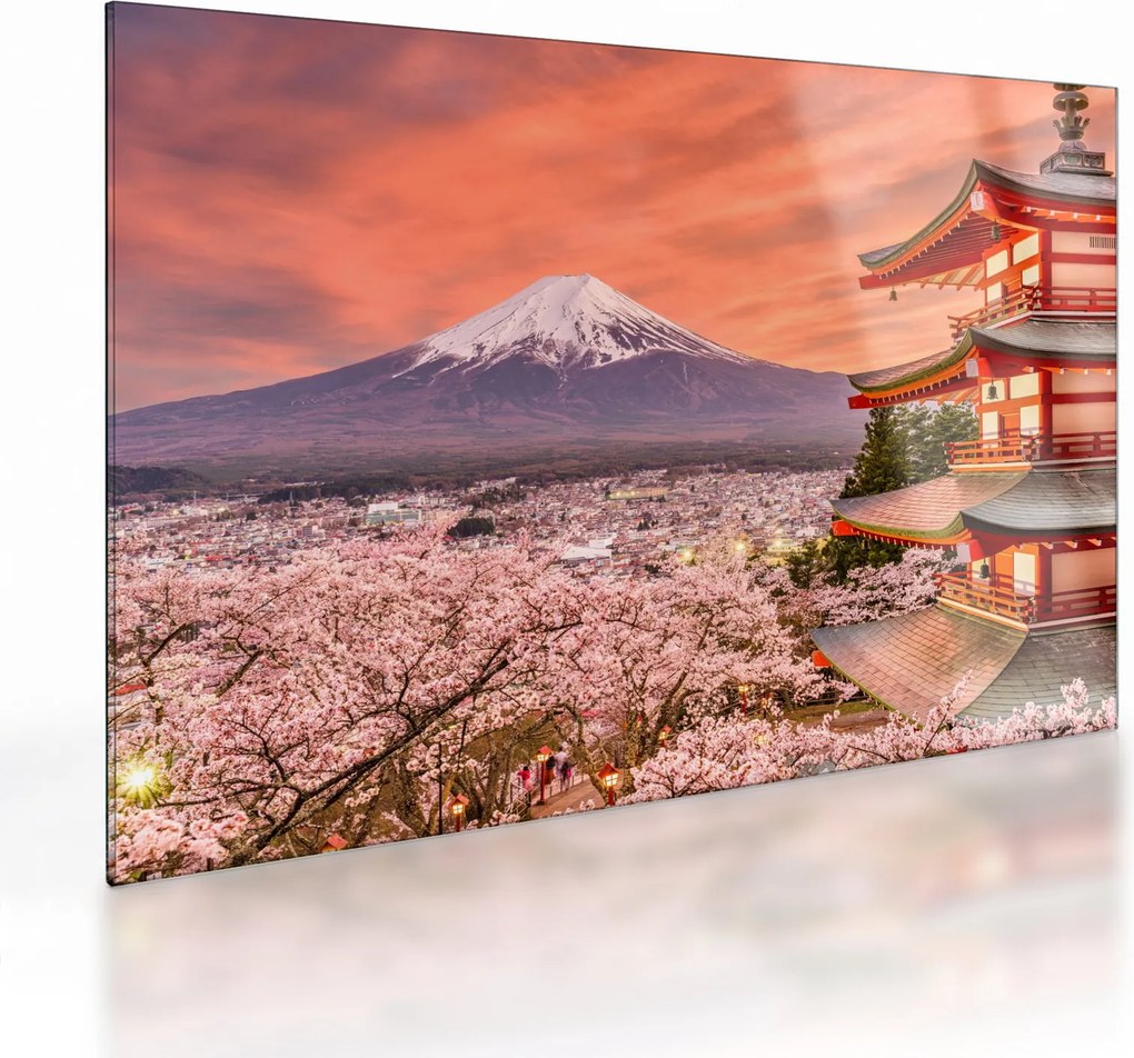 Obraz na szkle - Fujiyoshida, Japonia (70x50 cm)