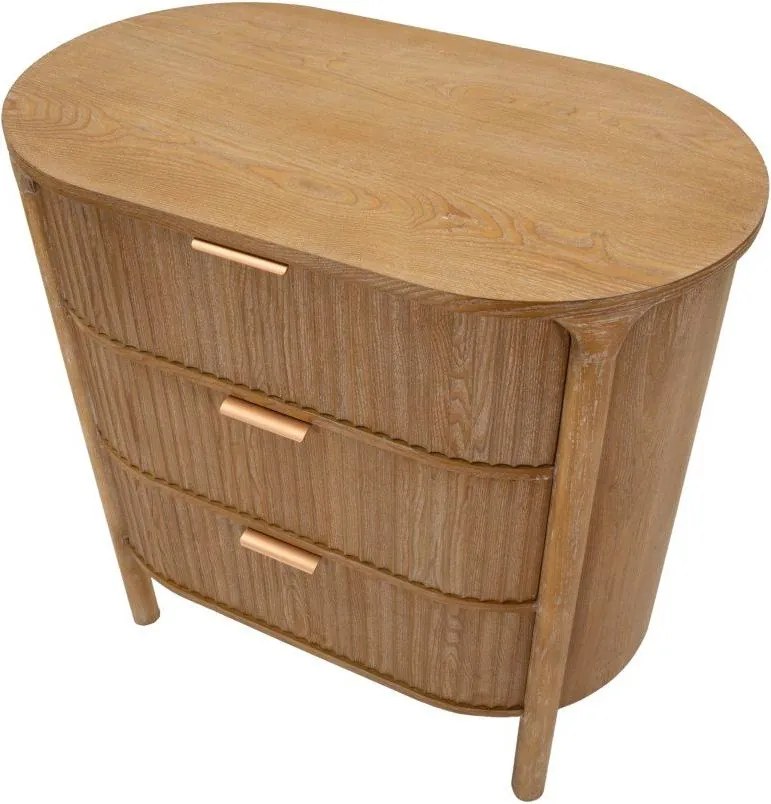 Komoda z litego drewna jodłowego w naturalnym kolorze 80,5x82x47 cm Gothenburg – Mauro Ferretti