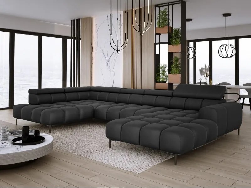 Narożnik PLAZA XL z elektryczną regulacją siedziska WERSAL