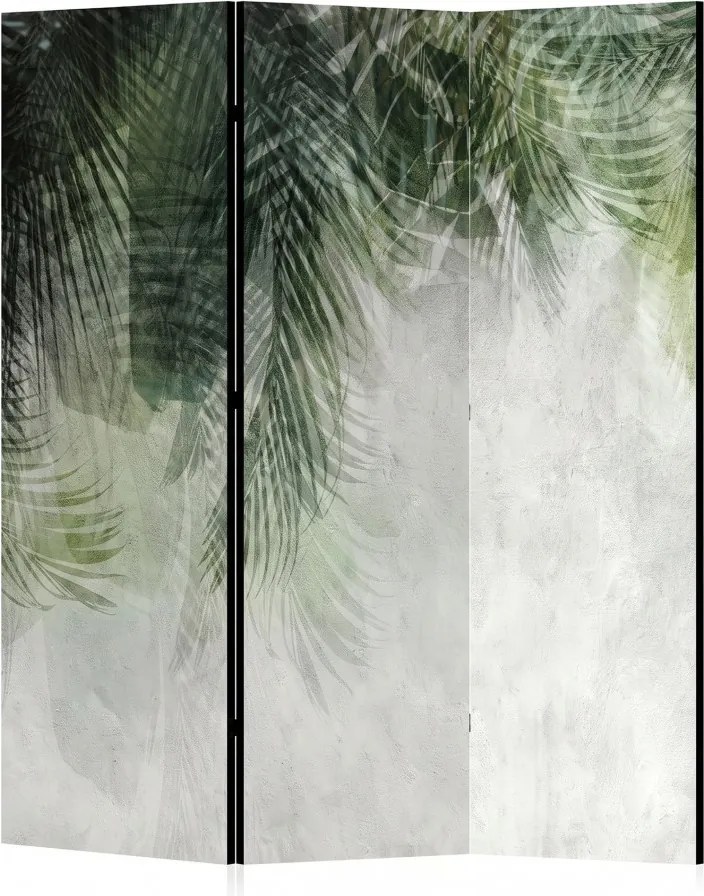 Parawan pokojowy 3-częściowy 135x172 Dwustronny dekoracyjny urban jungle Szary Dżungla Nad Głową