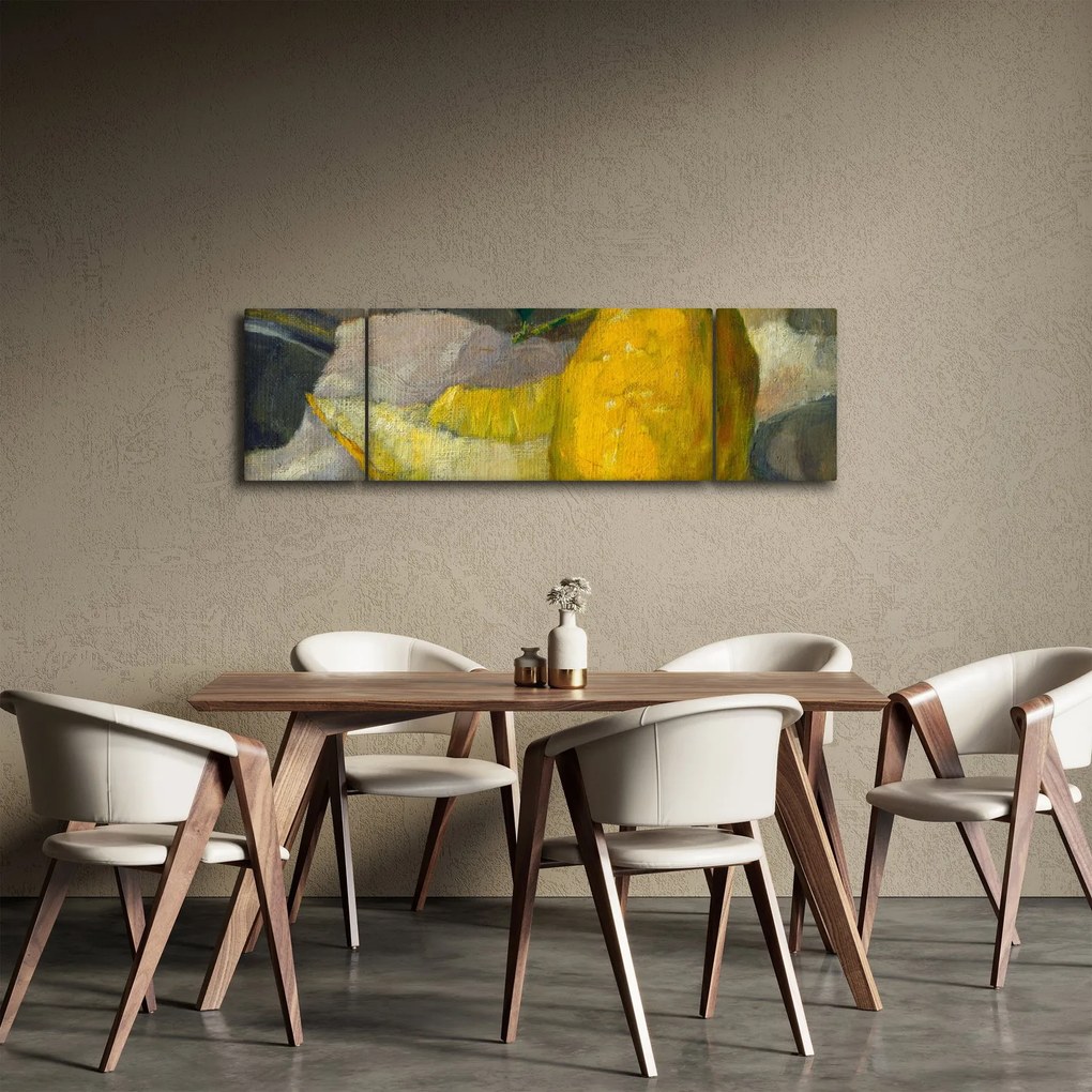 Obraz - French 19th Century, Melon and Lemon, reprodukcje (170x50 cm)