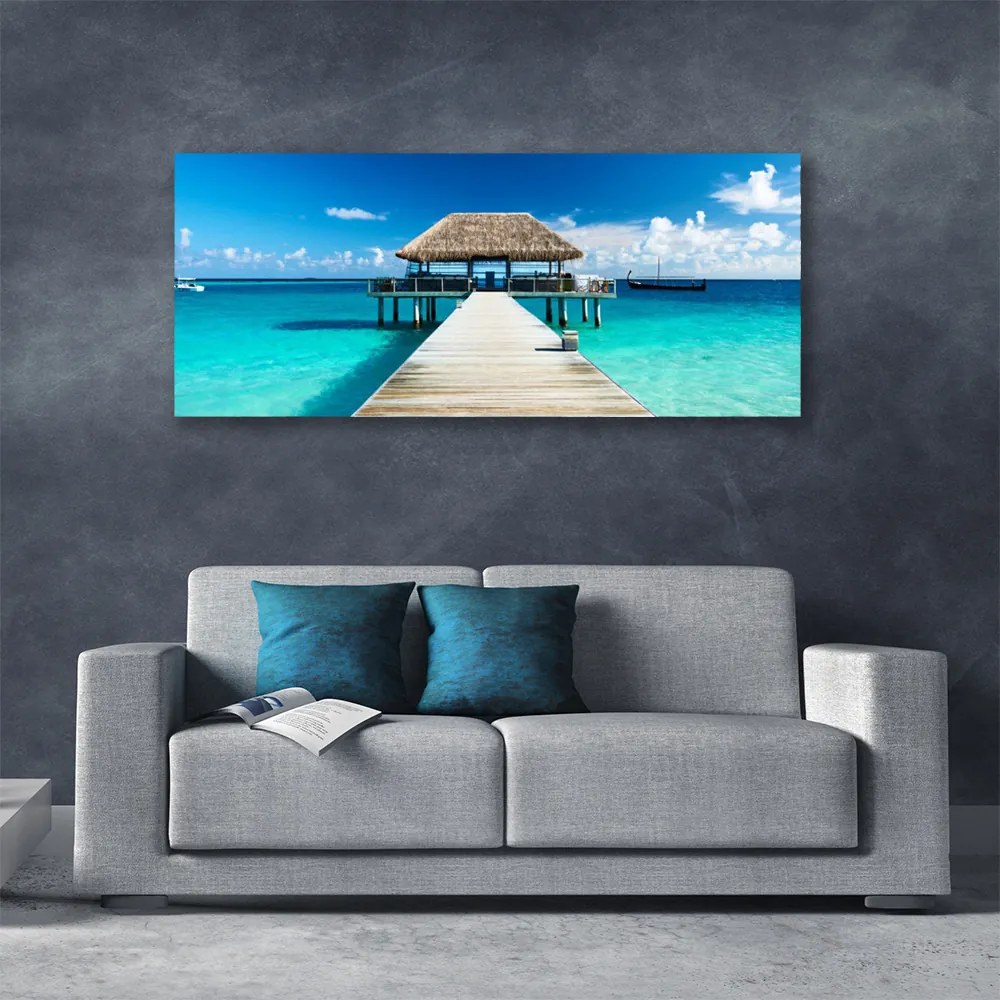 Fotoobraz na płótnie Monumentalny Most nad Cieśniną