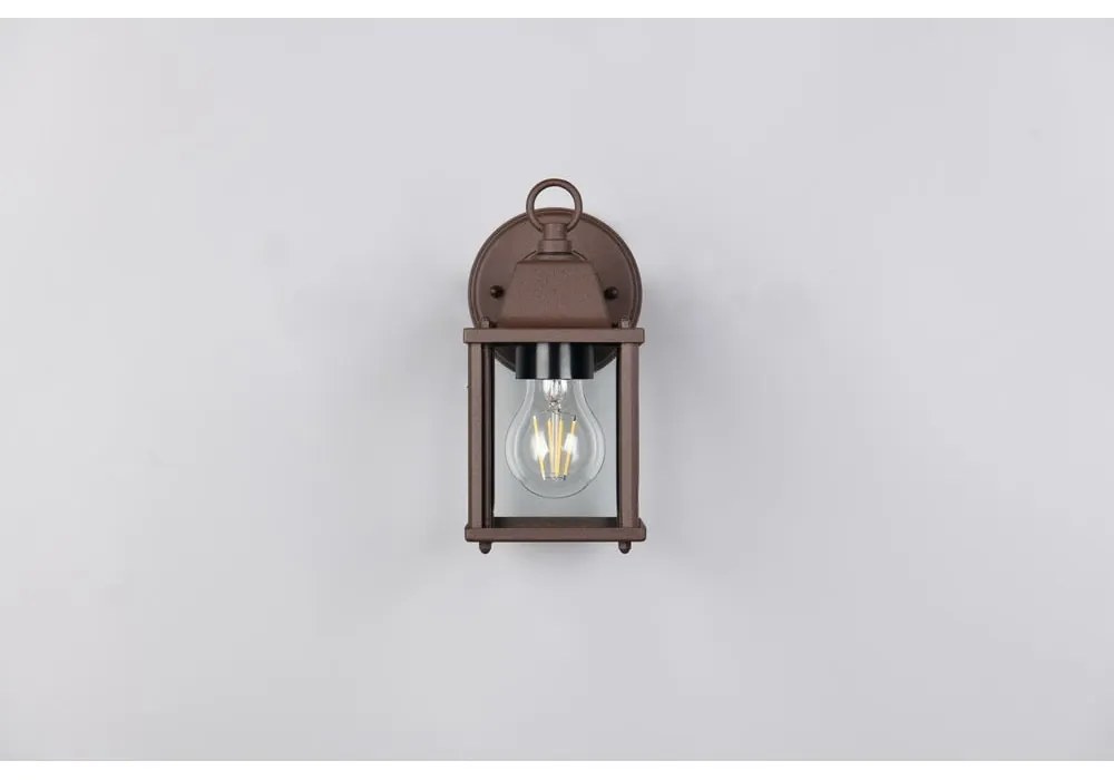 Zewnętrzna lampa ścienna (wysokość 22,5 cm) Mirande – Trio