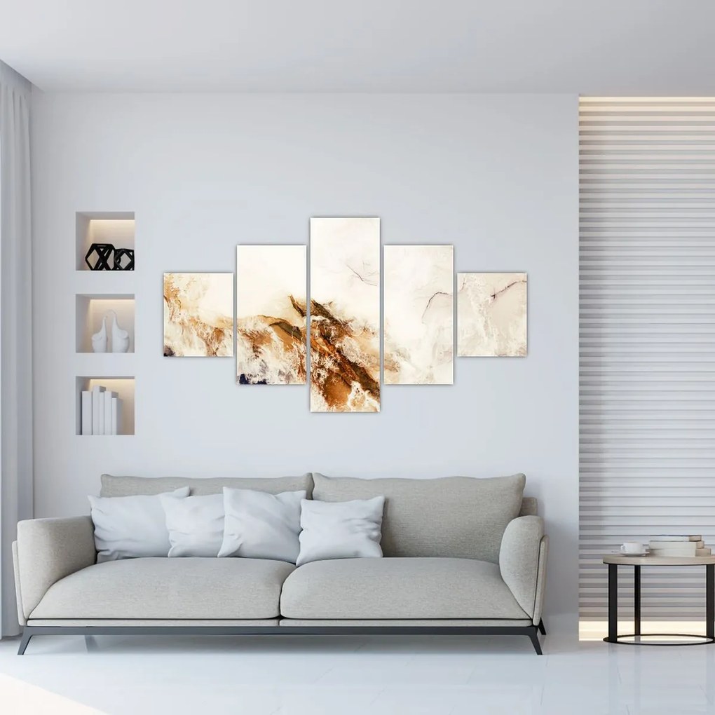 Obraz - Abstrakcja (125x70 cm)