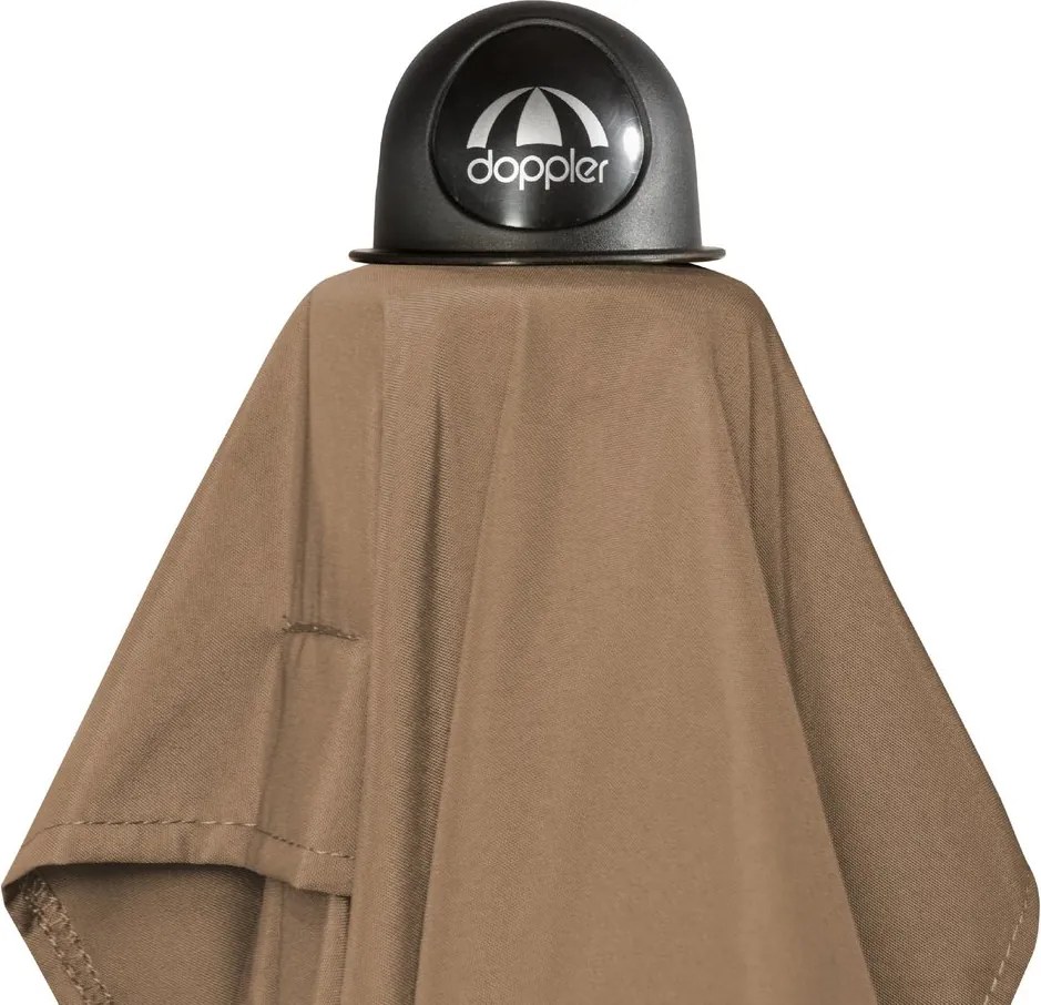 Doppler ACTIVE parasol ogrodowy 210 x 140 cm brązowy