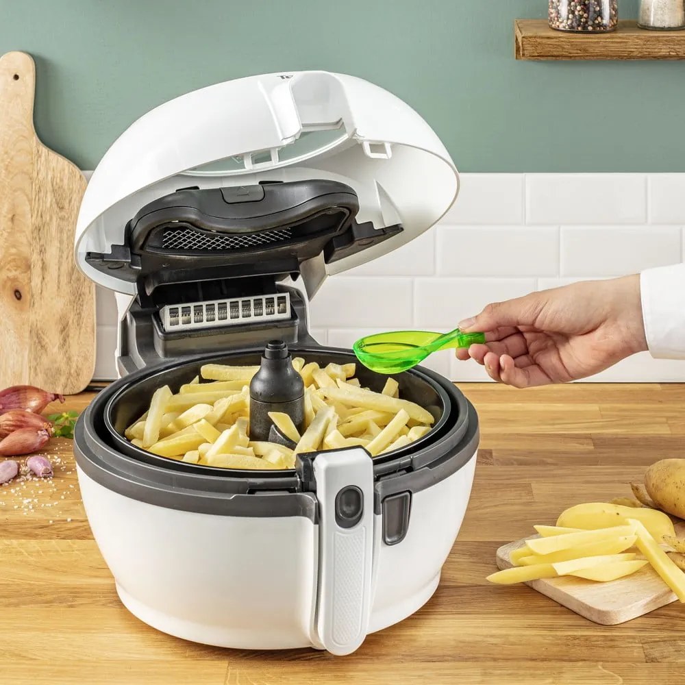 Biała frytkownica beztłuszczowa Actifry Extra FZ720015 – Tefal