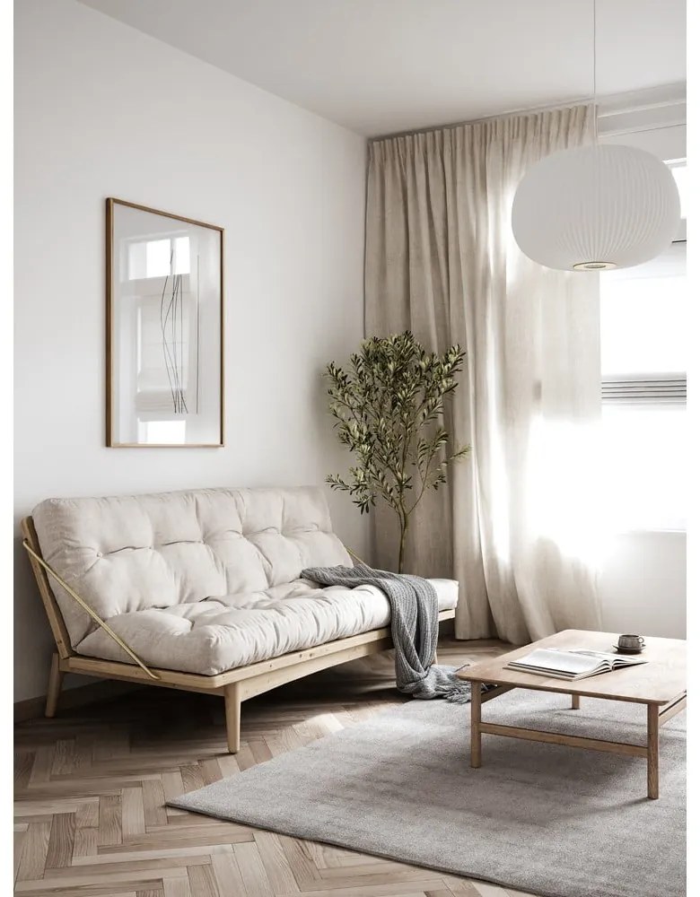 Sofa wielofunkcyjna Karup Design Folk Clear/Wheat Beige