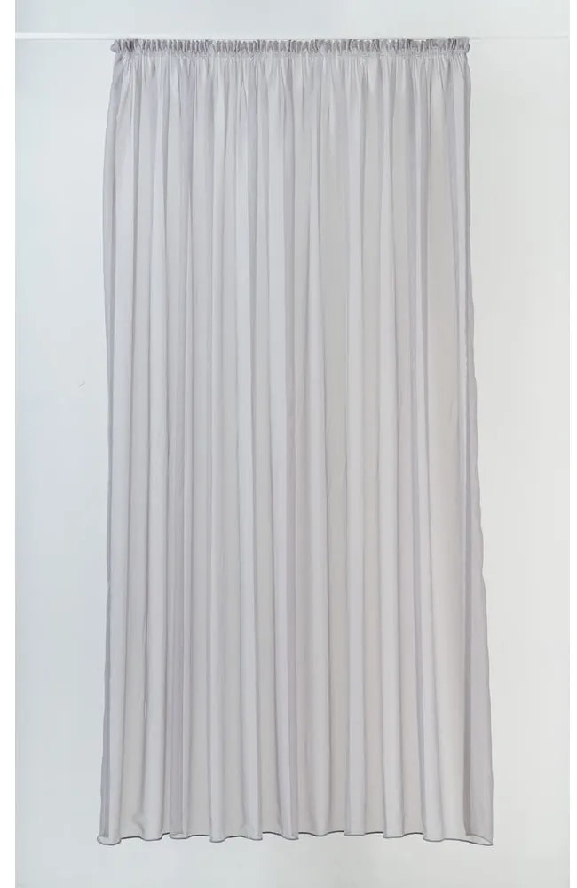 Szara firanka 140x245 cm Voile – Mendola Fabrics
