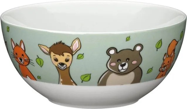 Porcelanowy zestaw naczyń dla dzieci 6 szt. Forest Friends – WMF