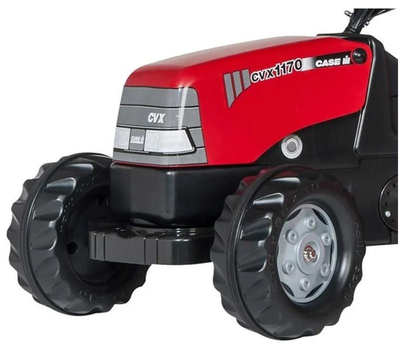 Rolly toys rolykid traktor na pedały case z przyczepką