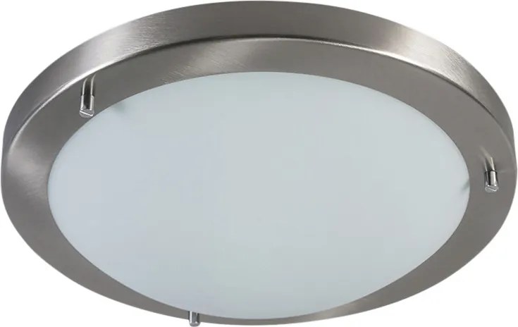 Nowoczesna lampa sufitowa stalowa 31 cm IP44 - Yuma