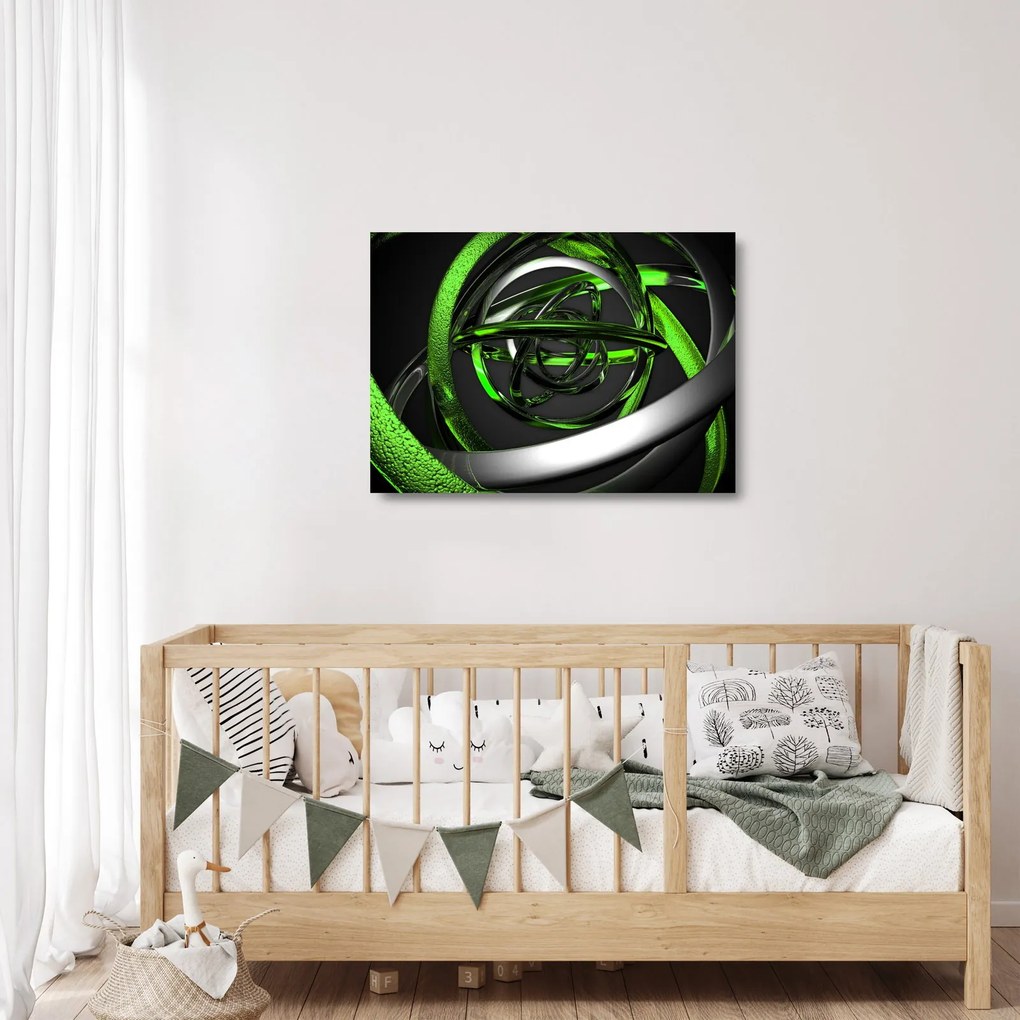 Obraz na szkle abstrakcji (70x50 cm)