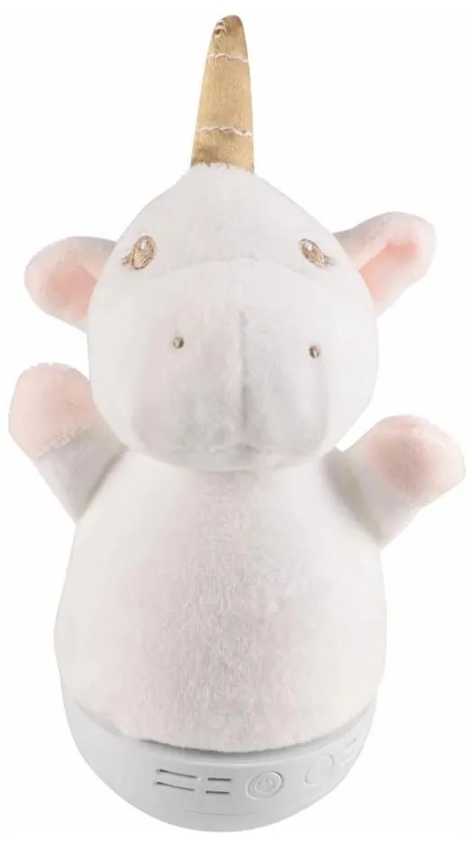 LED RGB lampka nocna dla dzieci z melodią 3xAAA/5V jednorożec