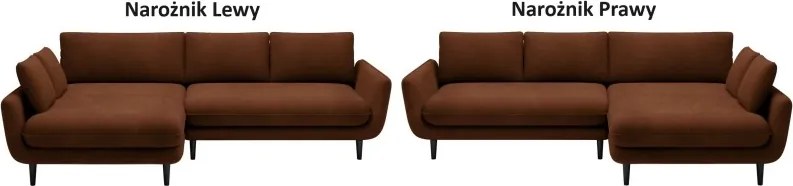 Narożnik SOLANO funkcja spania pojemnik poduszki WERSAL