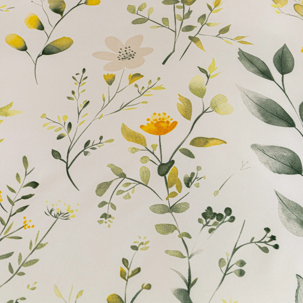 PrzytulneMieszkanie.pl PrzytulneMieszkanie.pl Pościel z mikrofibry CITRUS GARDEN białe Rozmiar pościeli: 70 x 90 cm | 140 x 220 cm