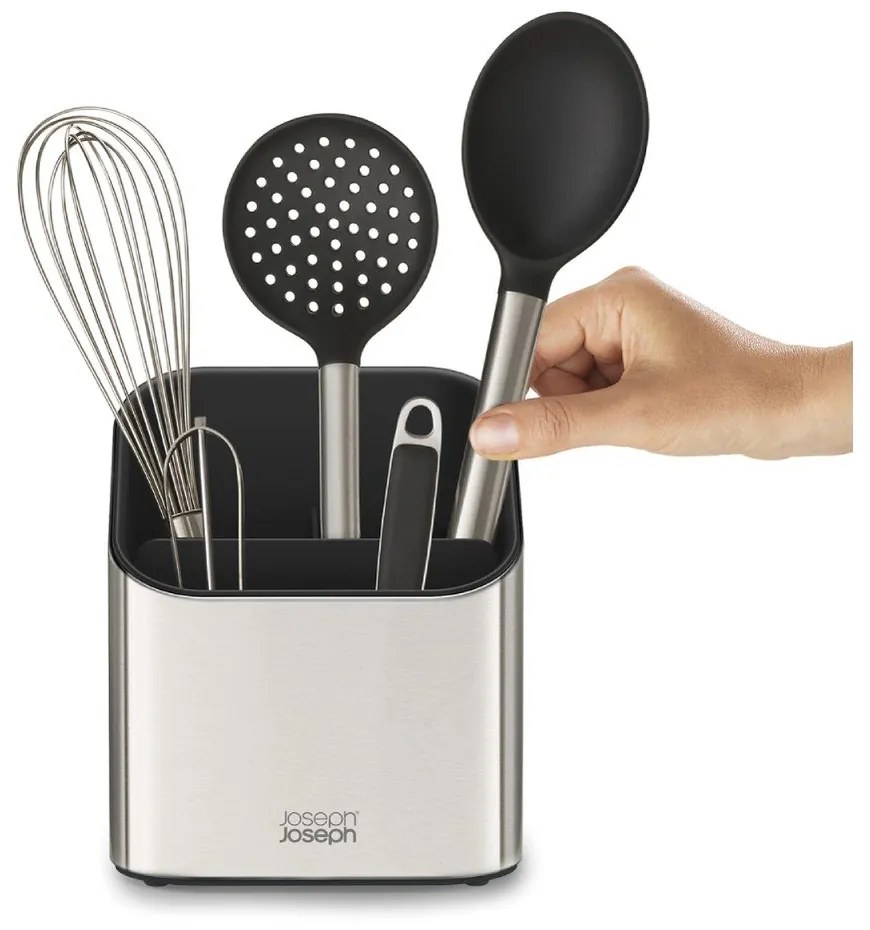 Metalowy stojak na przybory kuchenne Surface – Joseph Joseph