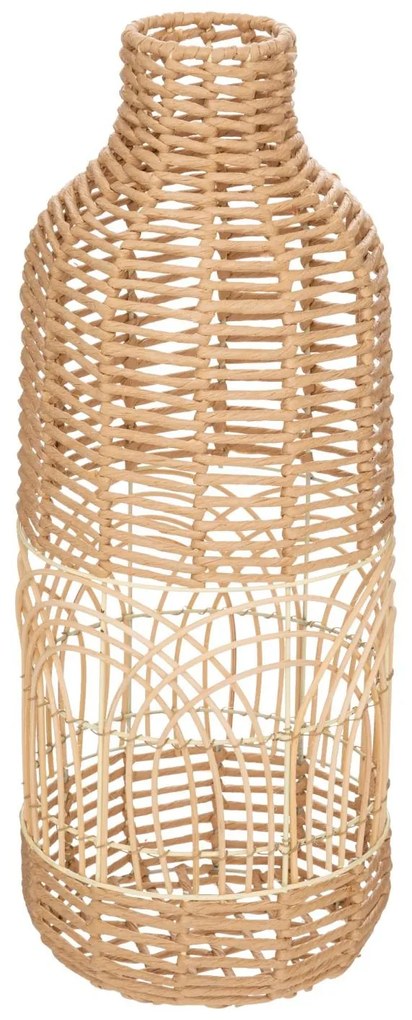 Wazon dekoracyjny z rattanowej plecionki Lour, 55 cm