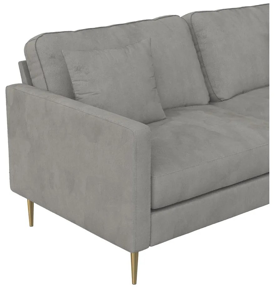 Szara sofa 184 cm Highland – CosmoLiving by Cosmopolitan