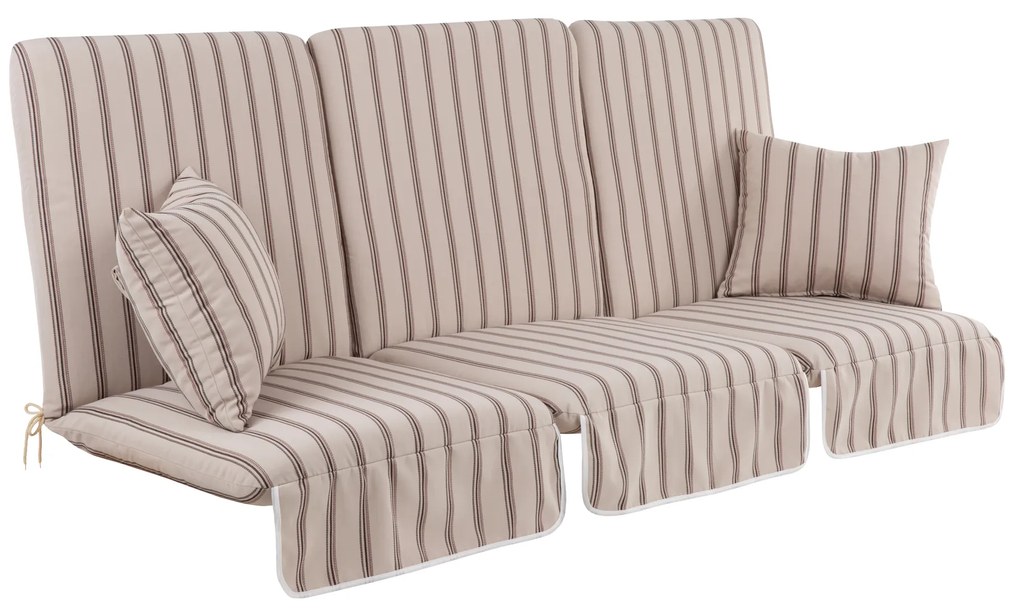 Poduszki na huśtawkę 180 cm z zamkami Rimini / Venezia Lux C033-05SB PATIO