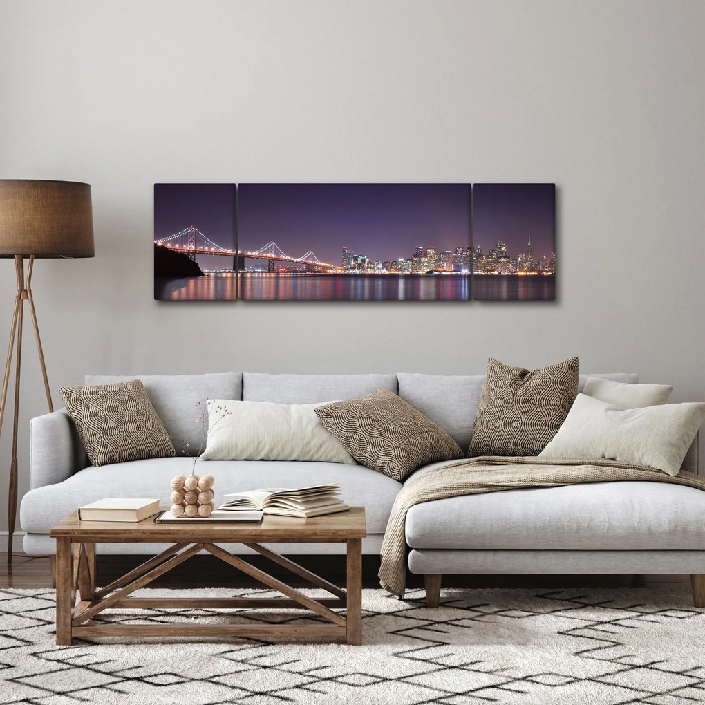 Obraz przedstawiający San Francisco, Kalifornia (170x50 cm)
